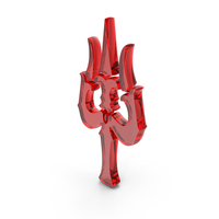 Glass Hindu Trishul Icon PNG & PSD Images
