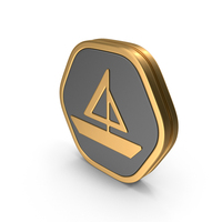 Badge Sail Boat Icon PNG & PSD Images