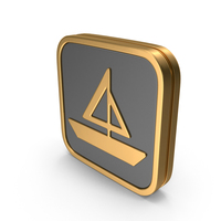 Badge Sail Boat Icon PNG & PSD Images