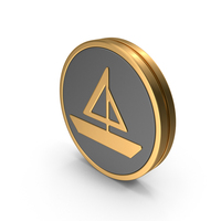 Badge Sail Boat Icon PNG & PSD Images