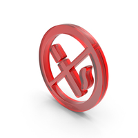 No Smoking Area Icon Glass PNG & PSD Images