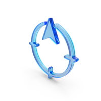 Glass North Cardinal Direction Icon PNG & PSD Images