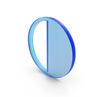 Glass Semicircle On And Off Icon PNG & PSD Images