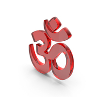 Glass Om Icon PNG & PSD Images
