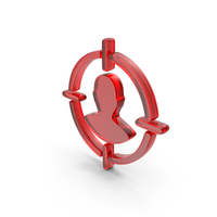 Glass Target Audience Icon PNG & PSD Images
