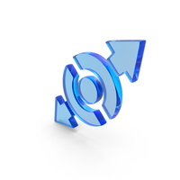 Glass Touchscreen Icon PNG & PSD Images