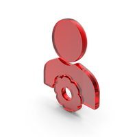 User Management Icon Glass PNG & PSD Images