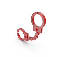 Glass Handcuffs Icon PNG & PSD Images
