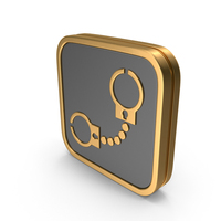 Badge Handcuffs Icon PNG & PSD Images