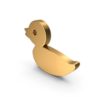 Gold Bird Icon PNG & PSD Images