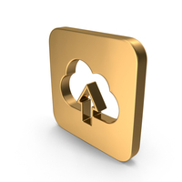 Gold Upload Icon PNG & PSD Images