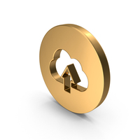 Gold Upload Icon PNG & PSD Images