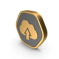 Badge Upload Icon PNG & PSD Images