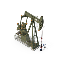 Oil Pump Jack PNG & PSD Images