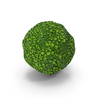 Stylized Sphere Bush PNG & PSD Images