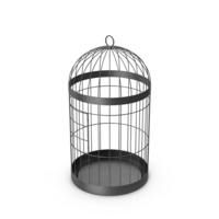 Black Bird Cage PNG & PSD Images