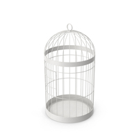 White Bird Cage PNG & PSD Images