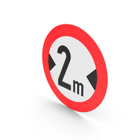 Width Limit Road Sign PNG & PSD Images