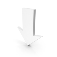 Down Arrow Web Icon PNG & PSD Images