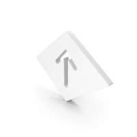 Arrow Upload In Dimond Web Shape PNG & PSD Images
