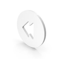 Round Rewind Icon PNG & PSD Images