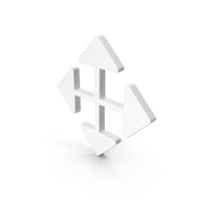 Four Way Directional Expand App Web Arrow PNG & PSD Images