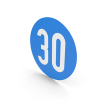 Austrian Sign Prescribed Minimum Speed PNG & PSD Images