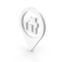 Navigate Home Locate Pin PNG & PSD Images