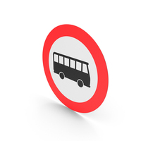Austrian Sign No Omnibuses PNG & PSD Images