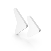 Double Side Arrows Symbol PNG & PSD Images