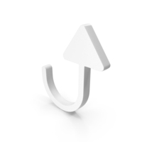 Web Up U Shaped Directional Arrow Symbol PNG & PSD Images