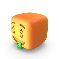 Money Face Emoji PNG & PSD Images