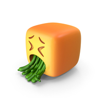 Disgust Face Emoji PNG & PSD Images