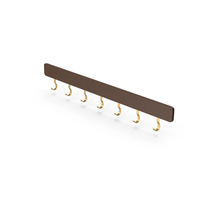 Gold Wall Hanger PNG & PSD Images