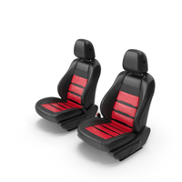 Red Front Car Seats PNG & PSD Images