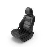 Black Front Car Seat PNG & PSD Images
