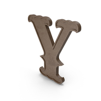 Western Style Letter Y PNG & PSD Images