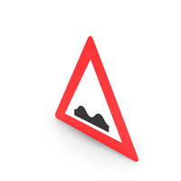Uneven Road Sign PNG & PSD Images