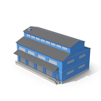 Blue Factory PNG & PSD Images