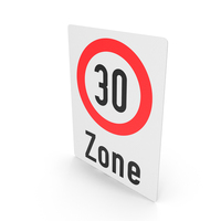 Austrian Sign Zone Limitation PNG & PSD Images