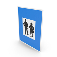 Austrian Sign Pedestrian Zone PNG & PSD Images