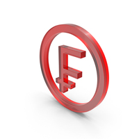 FRENCH FRANC CURRENCY SYMBOL GLASS PNG & PSD Images