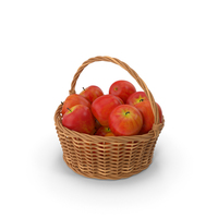 Basket Of Apples PNG & PSD Images