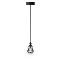 Pendant Cage Lamp PNG & PSD Images
