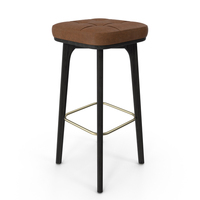 Cult Winchester Bar Stool Brown PNG & PSD Images