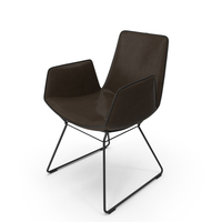 Freifrau Amelie Armchair Brown PNG & PSD Images