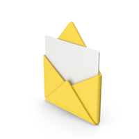 Cartoony Envelope PNG & PSD Images