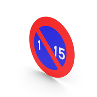 Belgian Parking Forbidden From The 1st Till 15th Day Of The Month Sign PNG & PSD Images