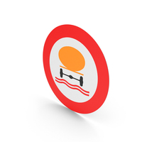 Belgian No Vehicles Carrying Water Pollutants Sign PNG & PSD Images