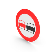 Belgian Sign No Overtaking PNG & PSD Images